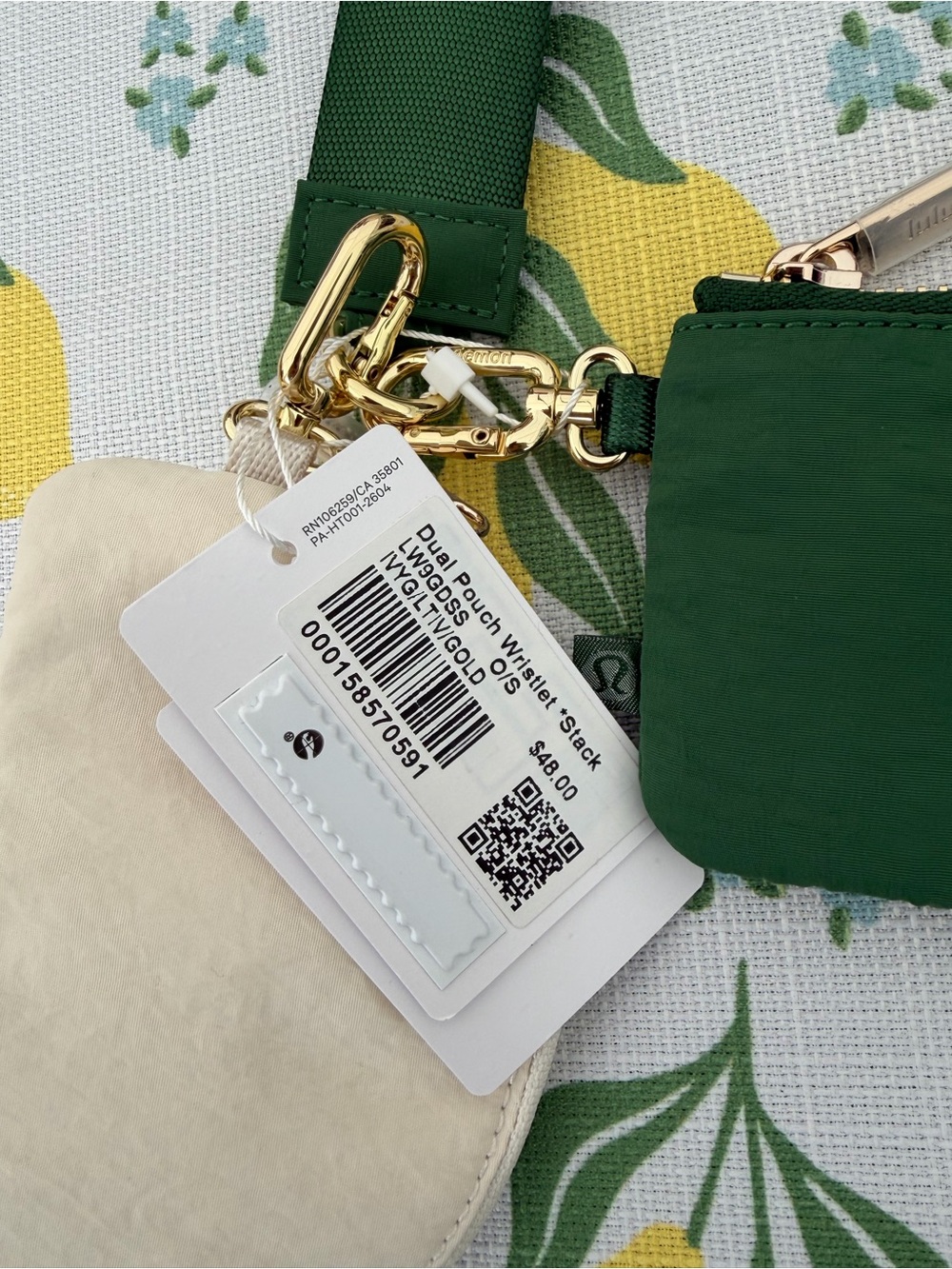 lululemon dual pouch wristlet - Picture 3 of 3
